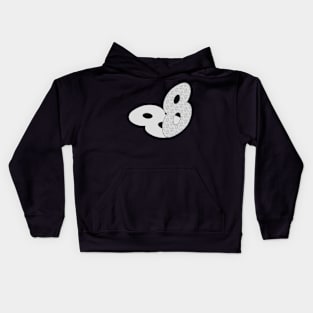 Isometric Number, Number Eight Kids Hoodie